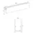 Maxlight magnetic mt0001 szyna magnetyczna głęboka natynkowa  1m czarna