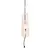 Maxlight p0589 lampa wisząca mauri 1 champagne glass