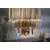 Maxlight organic gold p0242d lampa wisząca ściemnialna złota