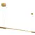 Maxlight organic horizon p0356d lampa wisząca ściemnialna złota