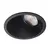 Maxlight bellatrix  h0116 oprawa wpustowa side czarna - bez modułu świetlnego led h0112