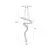 Maxlight charme p0477 lampa wisząca złota