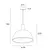 Maxlight luisant p0473 lampa wisząca