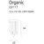 Maxlight organic chrom c0117d plafon mały
