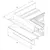 Maxlight magnetic mt0009 kątownik czarny do użycia przy uskoku na suficie do szyn mt0006, mt0007