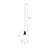Maxlight magnetic m0015z lampa wisząca magnetyczna system zigbee 6w 187lm 2700/5000k