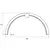 Maxlight w0334 kinkiet trio arc matt black ip44