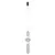 Maxlight p0592 lampa wisząca bora b