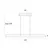 Maxlight p0595 lampa wisząca jo-jo simple grey