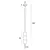 Maxlight p0590 lampa wisząca mauri 1 smoky glass