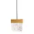 Maxlight p0573d lampa wisząca vetro brushed gold