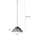 Maxlight p0579 lampa wisząca amalfi i black