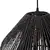 Maxlight p0580 lampa wisząca amalfi ii black