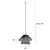 Maxlight p0580 lampa wisząca amalfi ii black