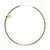 Maxlight c0240 plafon queen 80cm  brushed gold 20w 3000k