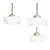 Maxlight lipari iii round p0543 lampa wisząca