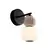 Maxlight w0399 kinkiet modern opal + medium brown 5w