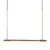 Maxlight p0659d lampa wiszaca flusore brushed copper