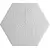 Codicer95 Milano White Hex 25x22 Płytka Gresowa Podłogowo-Ścienna