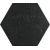 Codicer95 Milano Black Hex 25x22 Płytka Gresowa Podłogowo-Ścienna