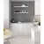 Equipe Chevron DARK GREY RIGHT 18,6x5,2  płytka ceramiczna połysk