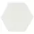 Equipe Scale HEXAGON WHITE MATT 12,4x10,7  płytka ceramiczna matowa