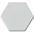 Equipe Scale HEXAGON SKY BLUE 12,4x10,7  płytka ceramiczna połysk