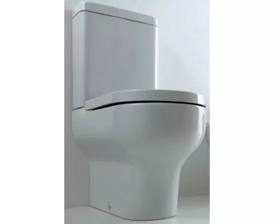 Olympia Ceramica Clear 62x36cm Muszla stojąca do kompaktu biała