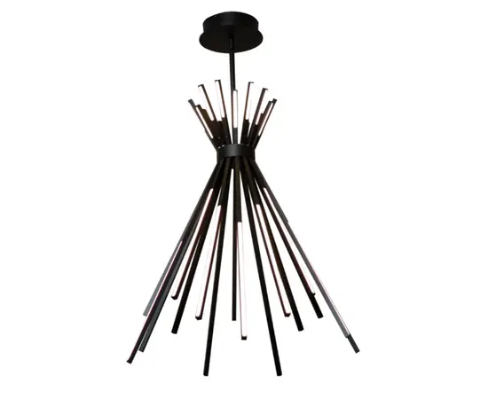 Maxlight tipi p0353 lampa wisząca czarna