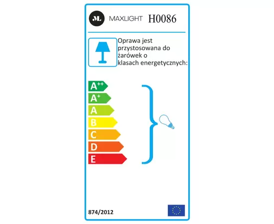 MAXLIGHT Signal I H0086 oprawa podtynkowa czarna