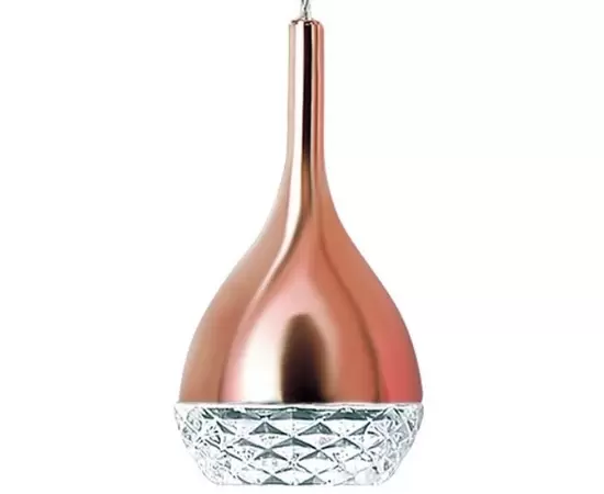 Mantra Khalifa 5165 lampa wisząca 1L miedź