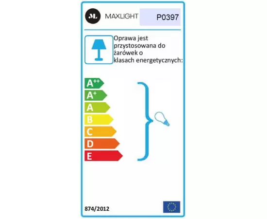 MAXLIGHT TODI LAMPA WISZĄCA P0397