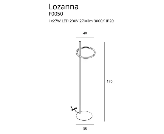 LOZANNA-LAMPA-PODŁOGOWA-WYMIARY