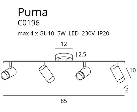 PUMA C0196 PLAFON