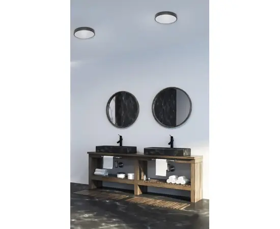 Maxlight roundy c0214 plafon czarny ip54