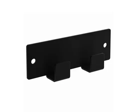 Mobi AIR Wieszak podwójny czarny mat