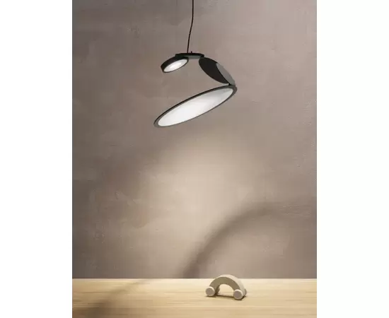 Axolight Cut  Lampa Wisząca Czarna SPCUTXXXNEXX