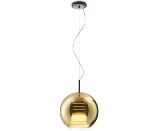 Fabbian Beluga Royal Lampa Wisząca Złota D57 A53 12