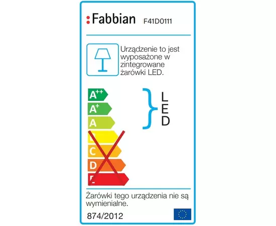 Fabbian Tripla Kinkiet F41 D01 11