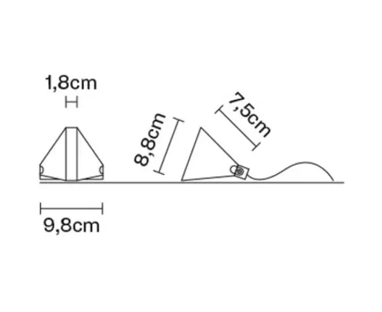 Fabbian Tripla Lampa Stołowa F41 B01 21