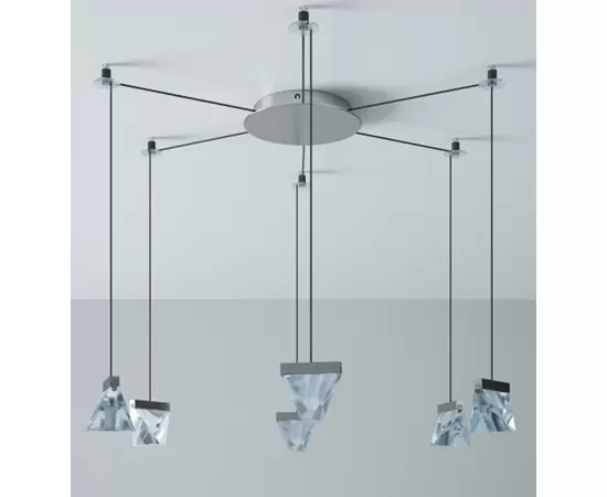 Fabbian Tripla Lampa Wisząca F41 G03 11