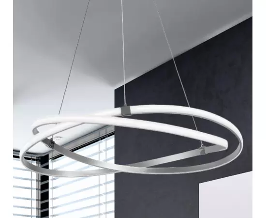 Mantra Infinity Lampa Wisząca Srebrna 5381