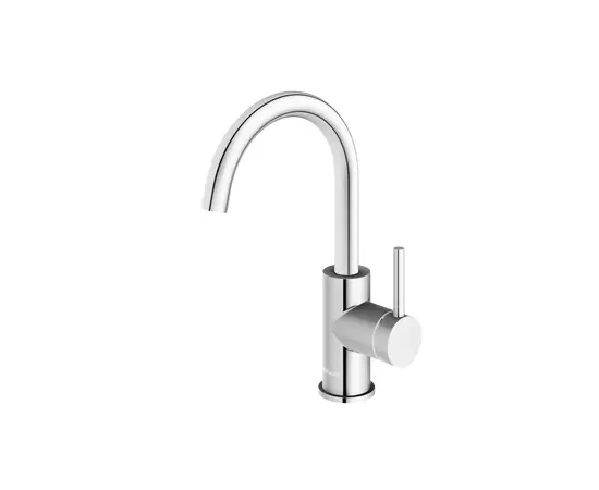 Kohlman Axel Bateria Umywalkowa z obrotową wylewką Chrom QB150A
