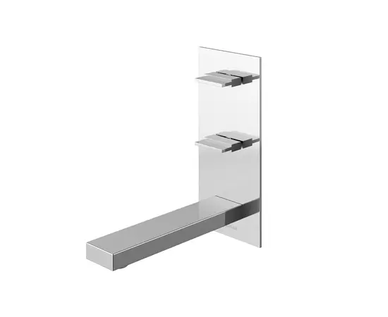Kohlman Excelent Bateria Umywalkowa Podtynkowa 3-otworowa Chrom QW196H