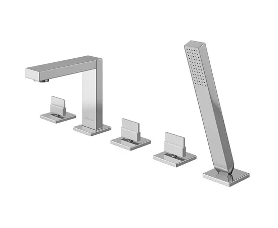 Kohlman Excelent Bateria Wannowa 5-otworowa Chrom QB242H