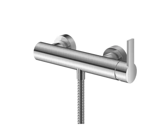 Kohlman Gixs Bateria Prysznicowa Ścienna Chrom QW120G