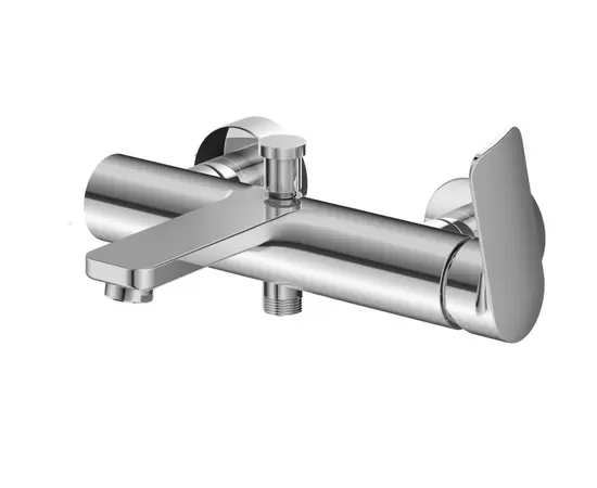 Kohlman Texen Bateria Wannowa Ścienna Chrom QW110T