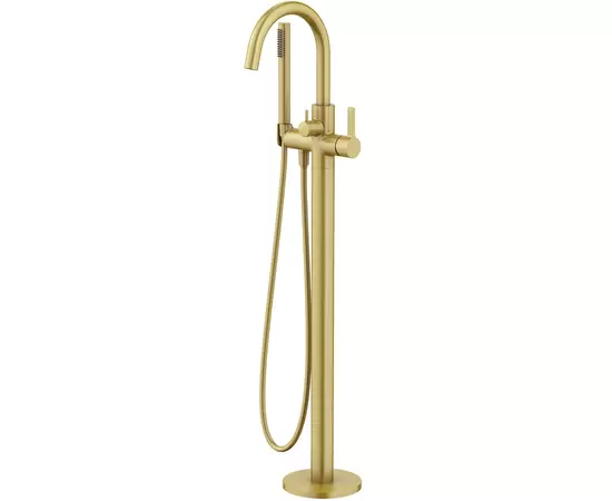Mobi Nature Gold Brushed Bateria wannowa wolnostojąca Złoto Szczotkowane NTZW3039BG