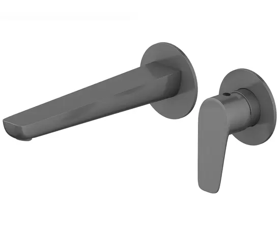 Mobi Nature Gunmetal Brushed Bateria Umywalkowa Podtynkowa Grafit Szczotkowany NTB3025GMB