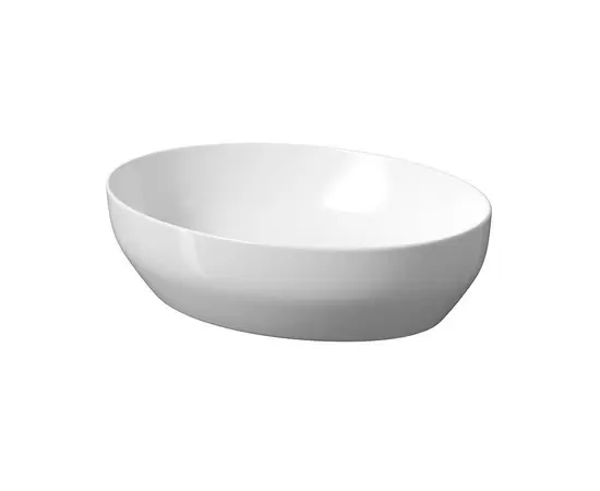 Mobi Parma Umywalka Nablatowa 50x38 Biała MCU031